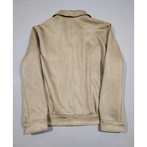 Robert Graham Tan Vegan Suede Jacket - Picture 10 of 13